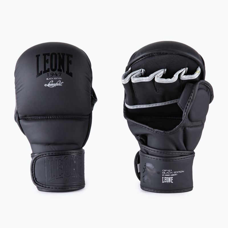 Leone 1947 Black Edition MMA sparing rukavice čierne GP1213