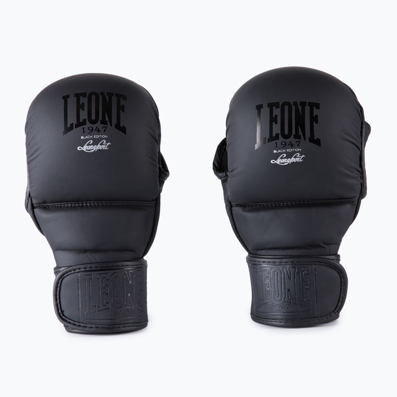 Leone 1947 Black Edition MMA sparing rukavice čierne GP1213