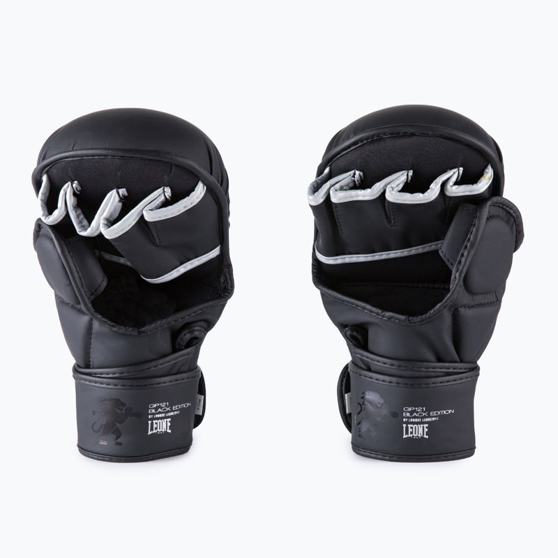 Leone 1947 Black Edition MMA sparing rukavice čierne GP1213 3