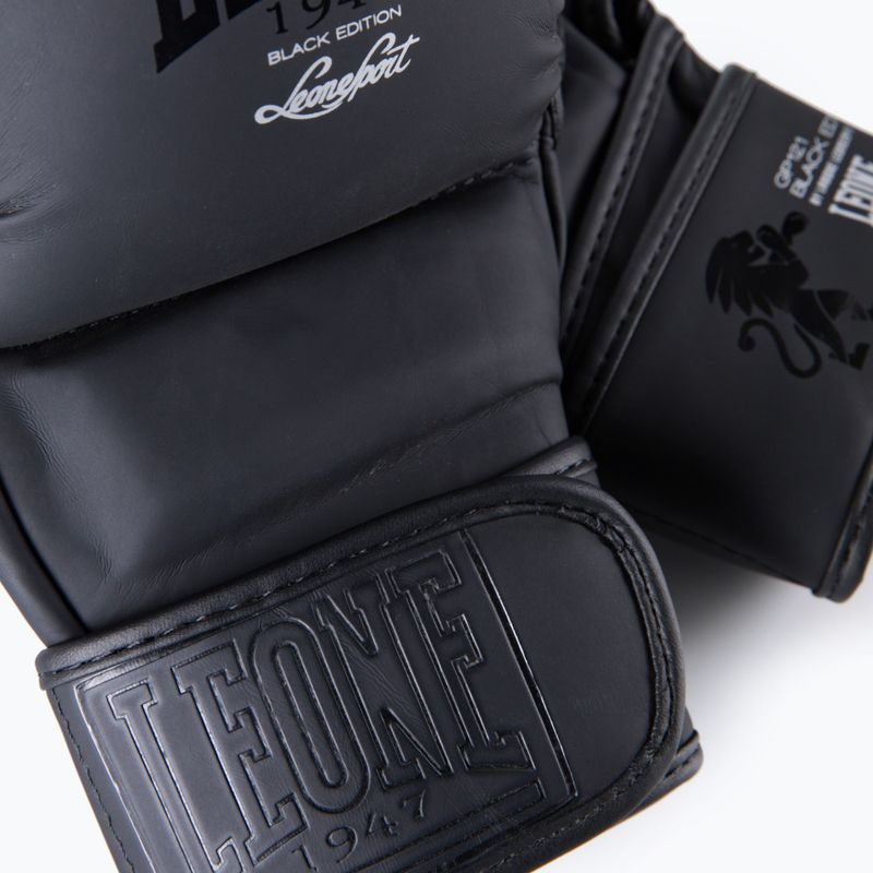 Leone 1947 Black Edition MMA sparing rukavice čierne GP1213 6