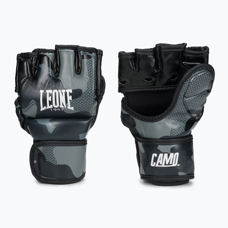 Leone 1947 Camouflage MMA šedé grapplingové rukavice GP120
