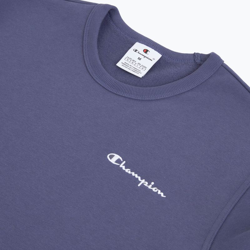 Pánska mikina Champion 221792 Crewneck Sweatshirt blue 3