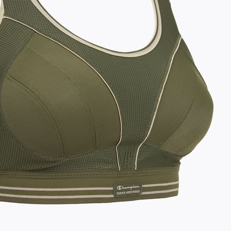 Športová podprsenka Shock Absorber Ultimate Run Bra khaki 3
