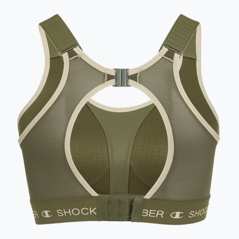 Športová podprsenka Shock Absorber Ultimate Run Bra Padded khaki 2