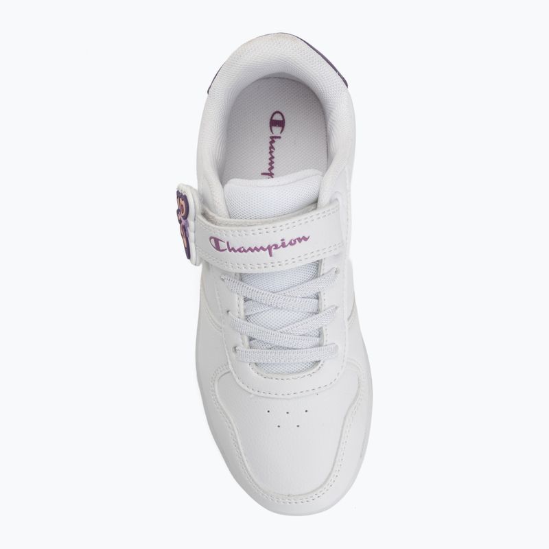 Detské topánky Champion GLW G PS Low Cut white/purple 5