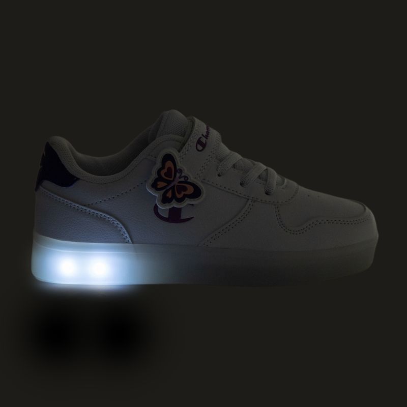 Detské topánky Champion GLW G PS Low Cut white/purple 8