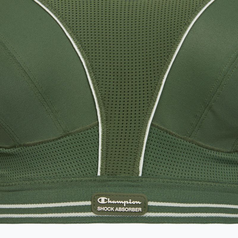 Fitness podprsenka Shock Absorber Ultimate Run Bra greyish green 3