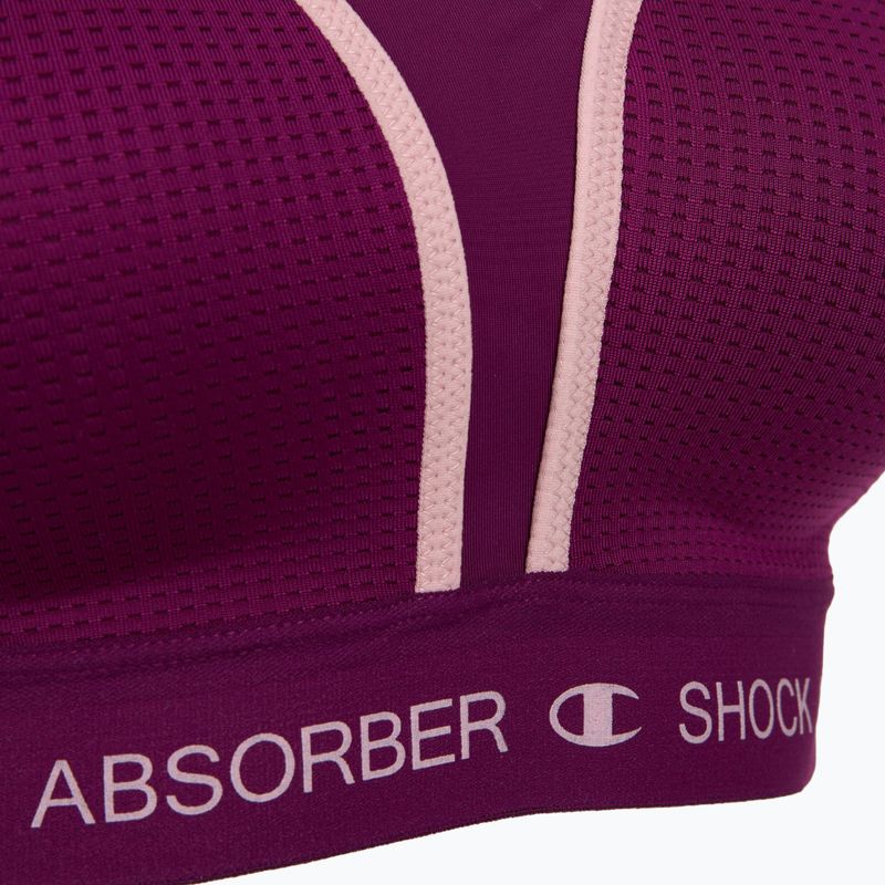 Fitness podprsenka Shock Absorber Ultimate Run Bra Padded deep purple 3
