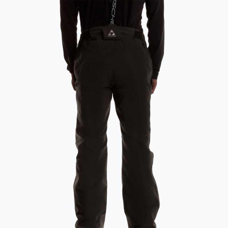 Pánske lyžiarske nohavice Fischer Premier Full Zip black 2