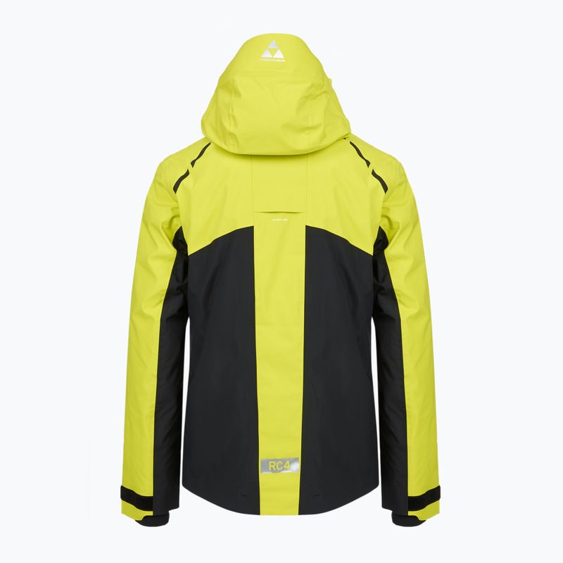 Pánska lyžiarska bunda Fischer RC4 fisher yellow 2