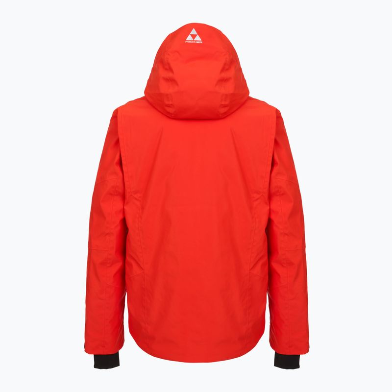 Pánska lyžiarska bunda Fischer Thor red 2