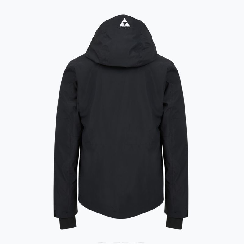 Pánska lyžiarska bunda Fischer Explorer black 2