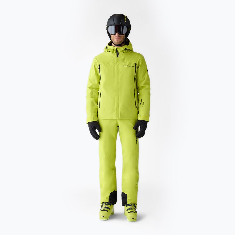 Pánska lyžiarska bunda Fischer Rush Jacket fischer yellow 2