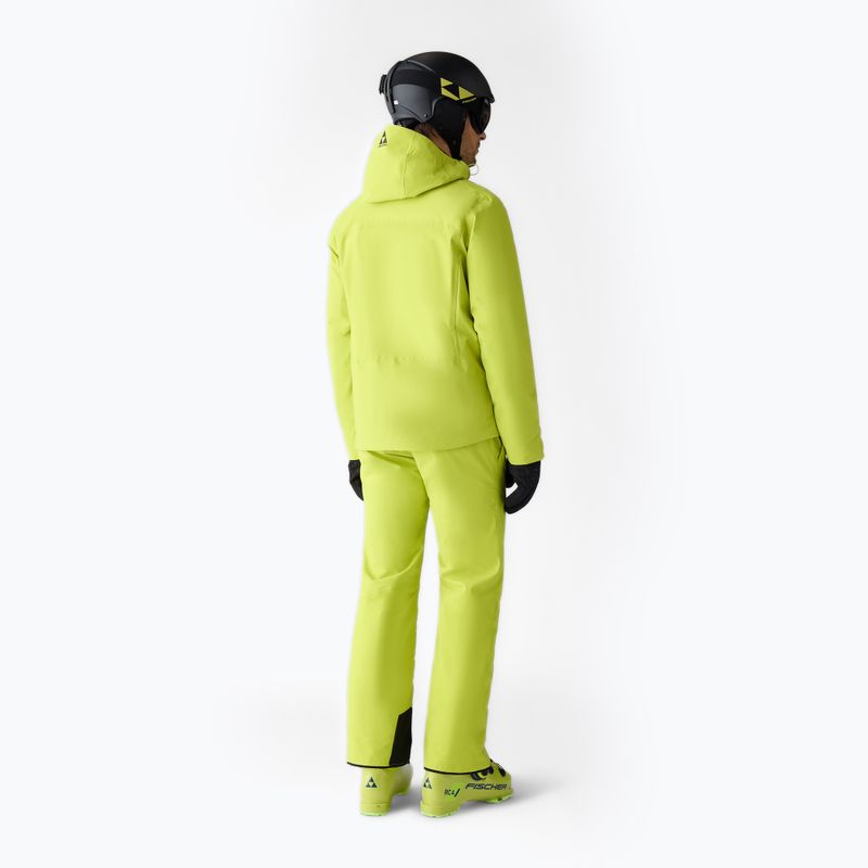 Pánska lyžiarska bunda Fischer Rush Jacket fischer yellow 3