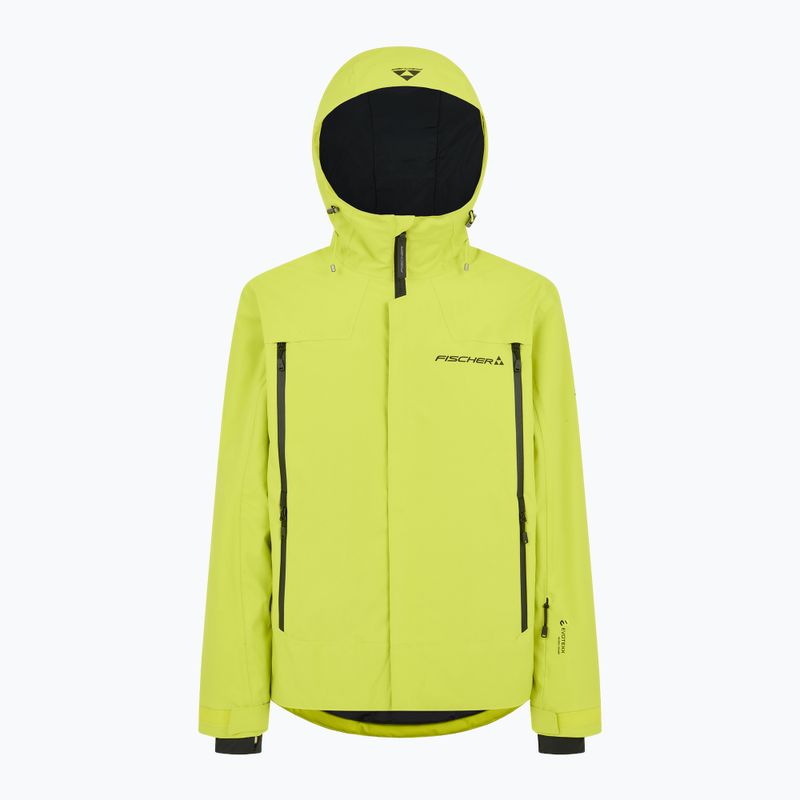 Pánska lyžiarska bunda Fischer Rush Jacket fischer yellow 6