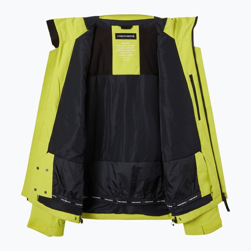 Pánska lyžiarska bunda Fischer Rush Jacket fischer yellow 8