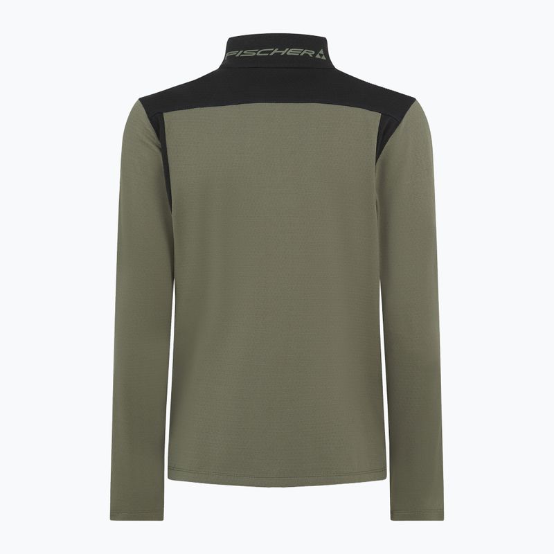 Pánska mikina Fischer Flex Jacket olive green 4