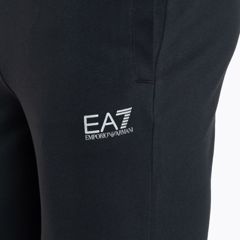 Pánske nohavice EA7 Emporio Armani Train Core ID Coft Slim night blue/silver logo 3