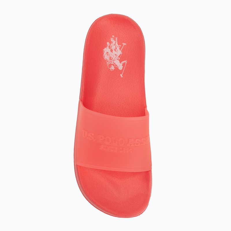 Dámske šľapky U.S. Polo Assn. AMAMI009A coral 5
