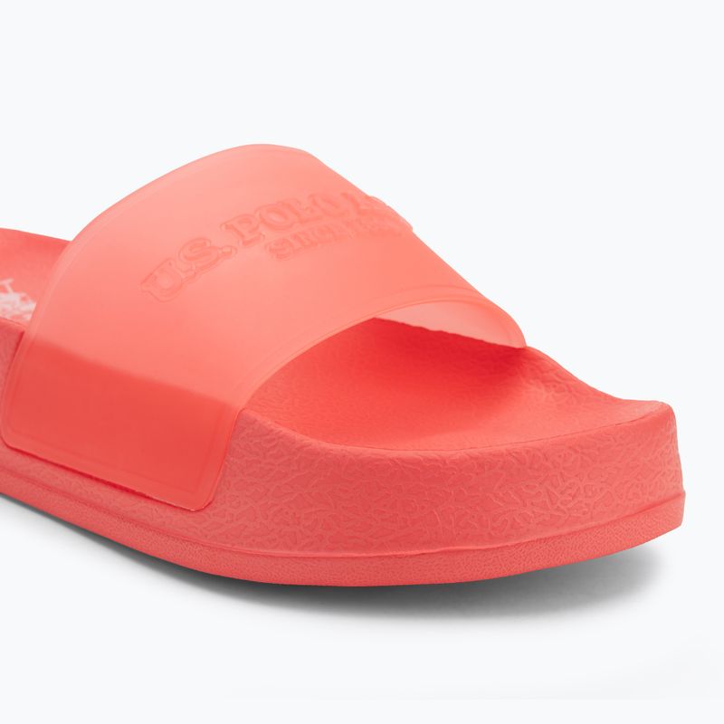 Dámske šľapky U.S. Polo Assn. AMAMI009A coral 7