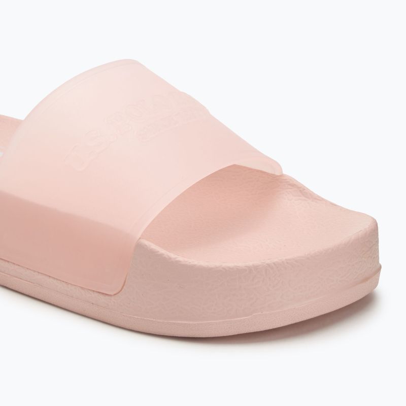 Dámske šľapky  U.S. Polo Assn. AMAMI009A nude 7