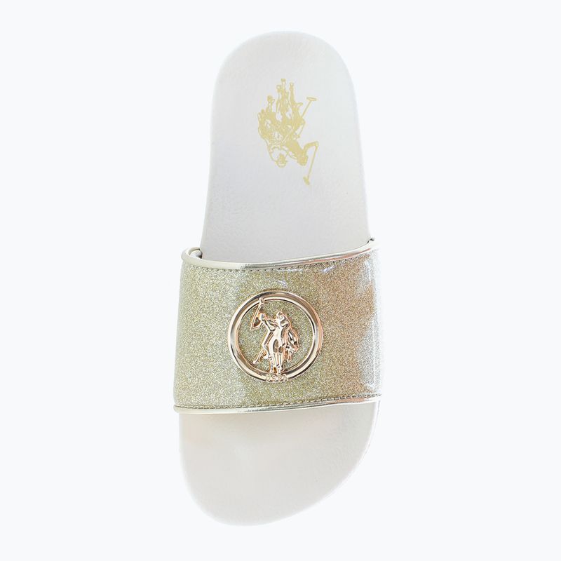 Dámske žabky U.S. Polo Assn. IVY002A gold 2