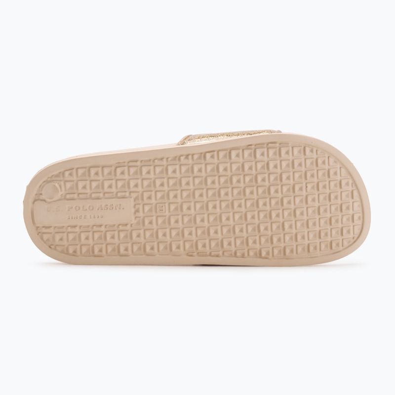 Dámske žabky U.S. Polo Assn. IVY002A gold 4