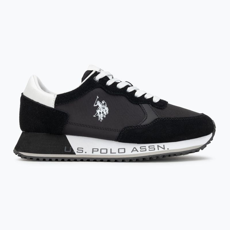 Pánska obuv U.S. Polo Assn. CLEEF006B black/white 2