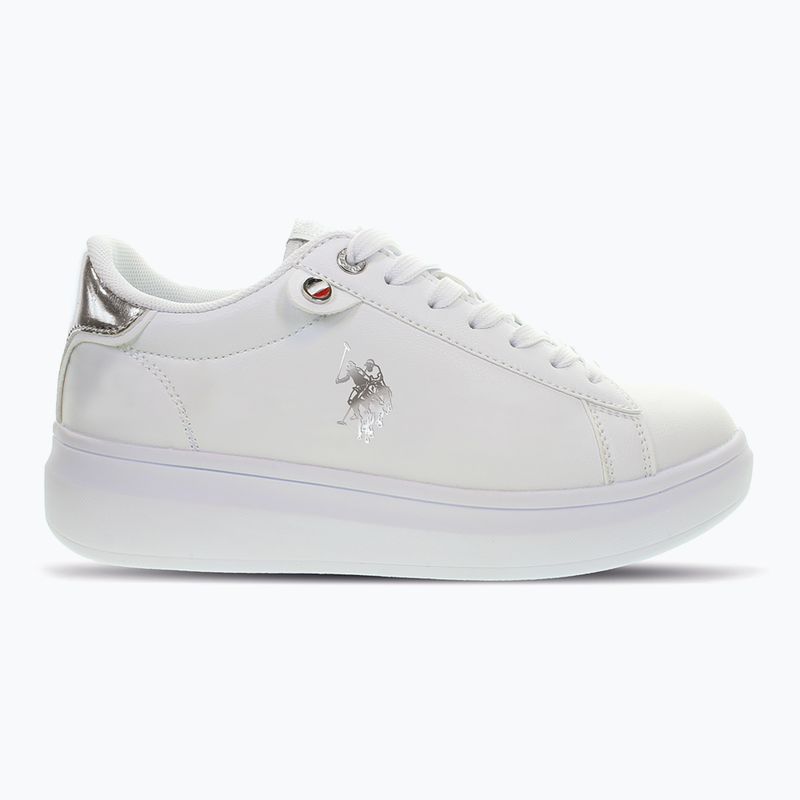 Dámska obuv U.S. Polo Assn. CODY011 white/silver 8