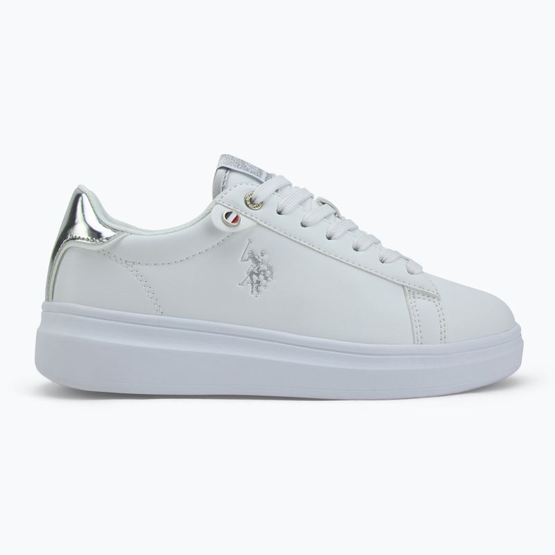 Dámska obuv U.S. Polo Assn. CODY011 white/silver 2