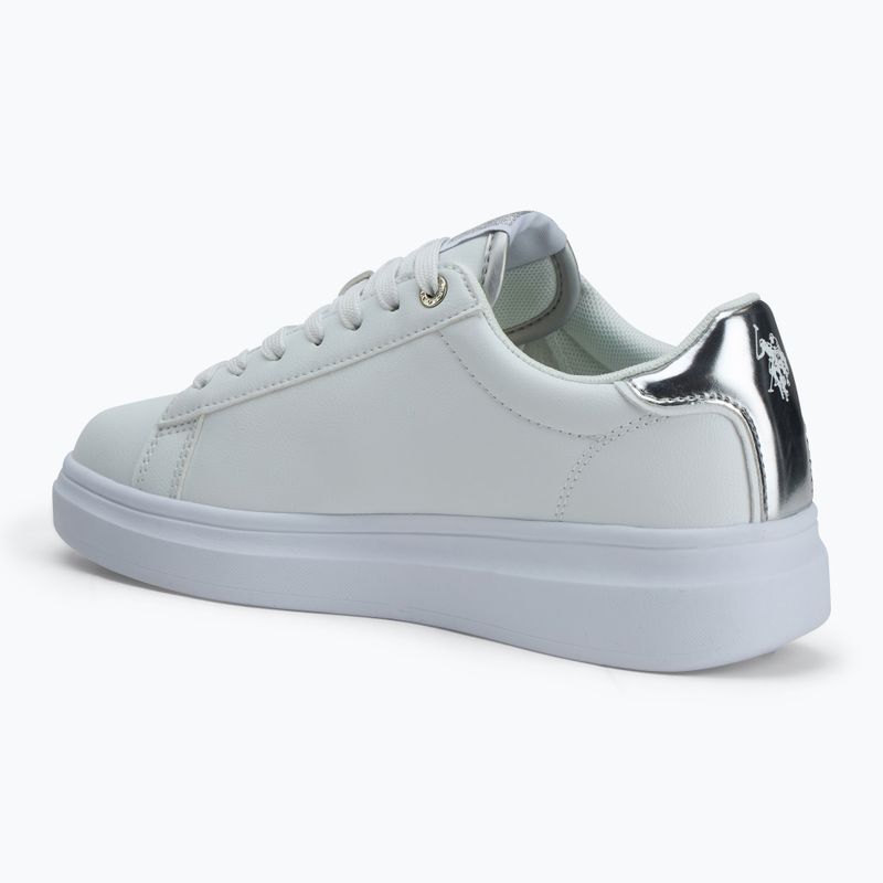 Dámska obuv U.S. Polo Assn. CODY011 white/silver 3