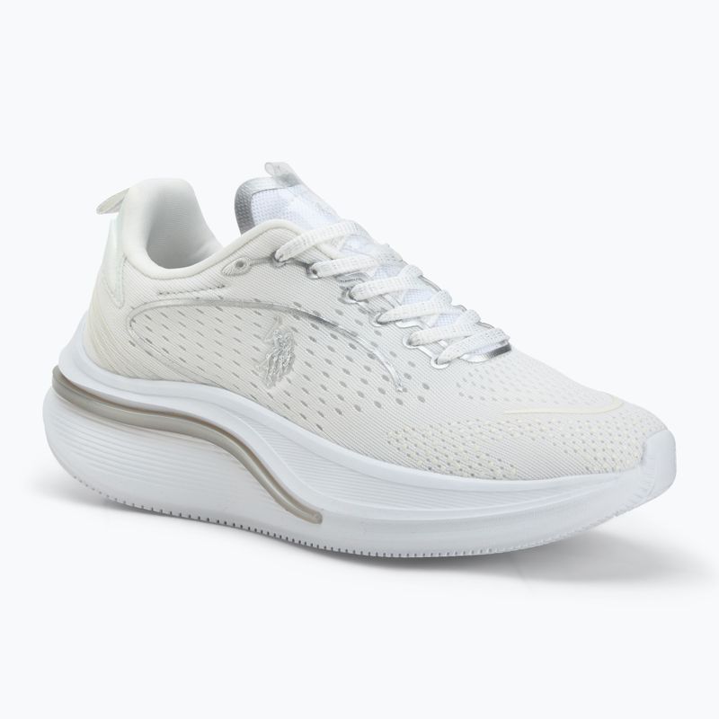 Dámska obuv U.S. Polo Assn. CLAUDE004 white/silver