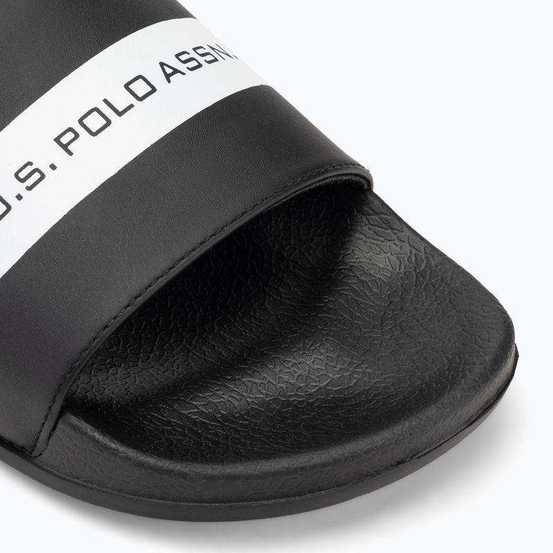 Pánske nazúvaky U.S. Polo Assn. SKYE002 black/white 7