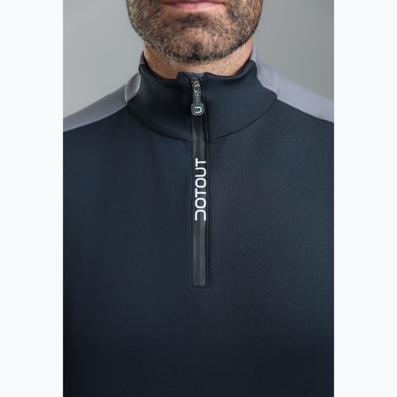 Pánska mikina DOTOUT Cross black beauty/northern drop/barely blue 3