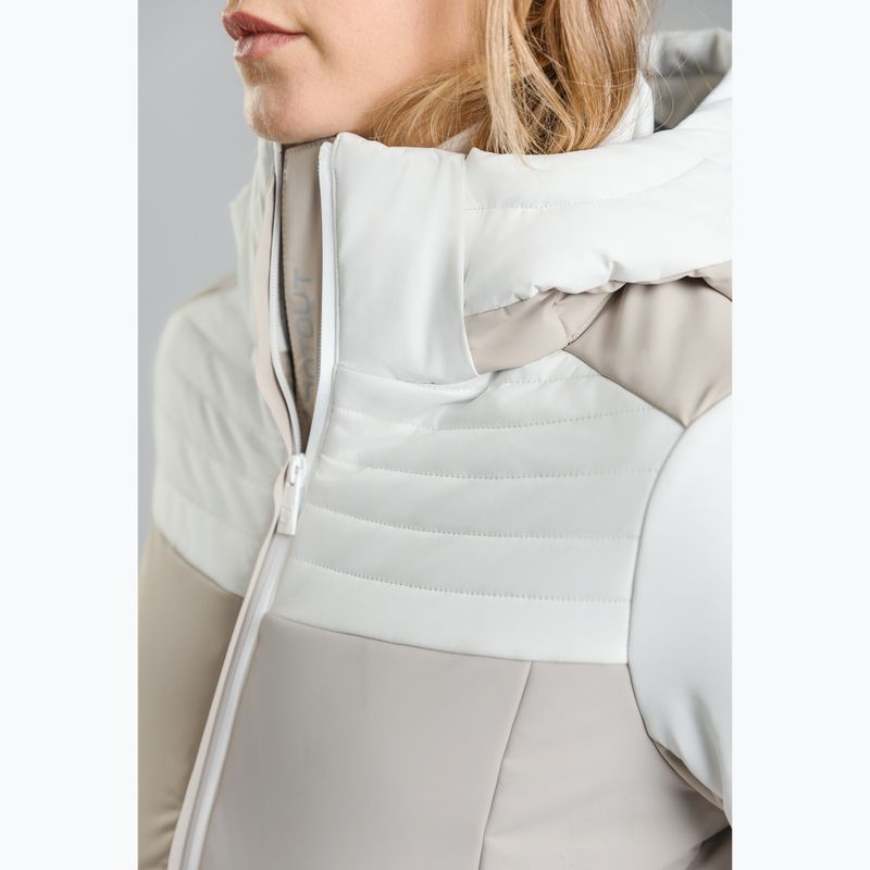 Dámska lyžiarska bunda DOTOUT Flow crockery/barely blue 4