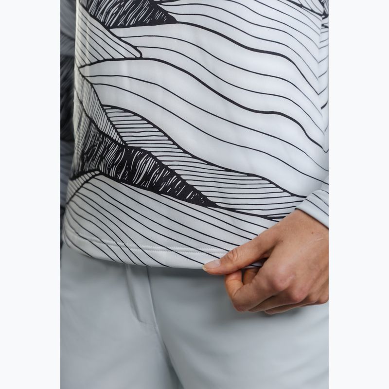 Dámska mikina DOTOUT Peaks print outline col/black beauty 3