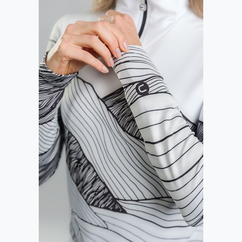 Dámska mikina DOTOUT Peaks print outline col/black beauty 4