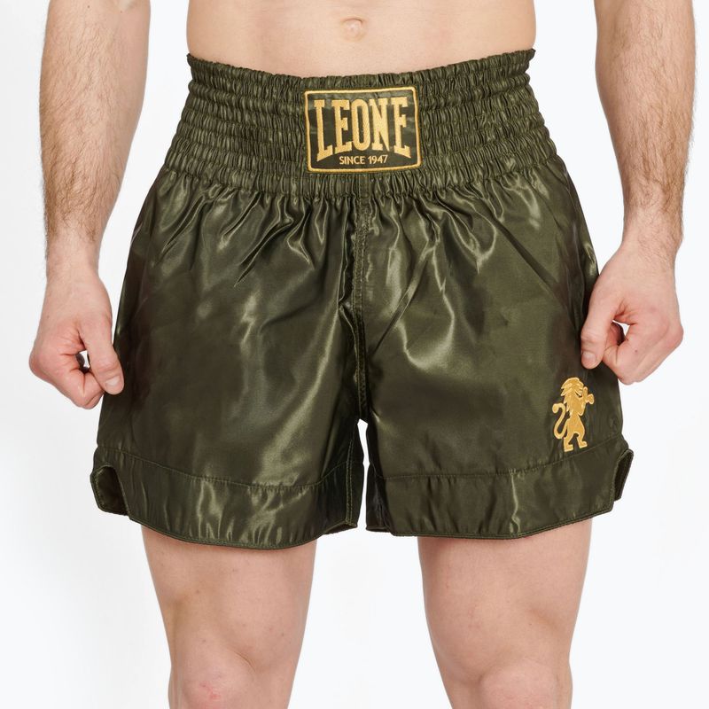 Pánske boxerské šortky LEONE 1947 Basic 2 zelené