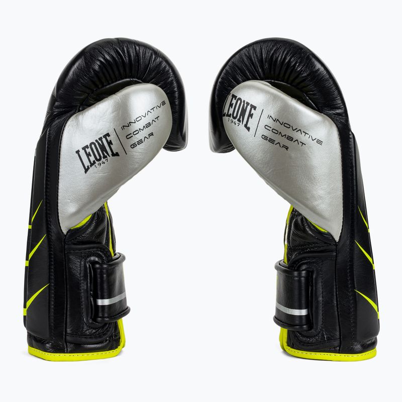 Boxerské rukavice LEONE 1947 Revo Performance Fluo black 4