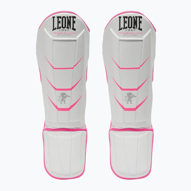 LEONE 1947 Revo Fluo bianco chrániče holennej kosti