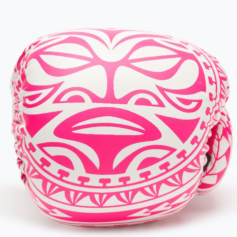 Boxerské rukavice LEONE 1947 Haka white 7