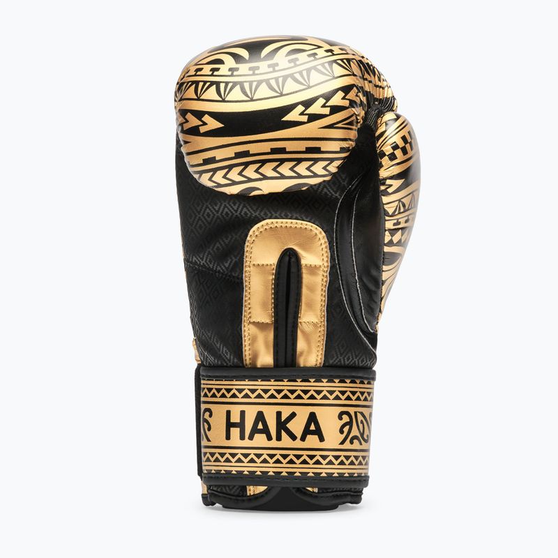 Boxerské rukavice LEONE 1947 Haka gold/golden 4