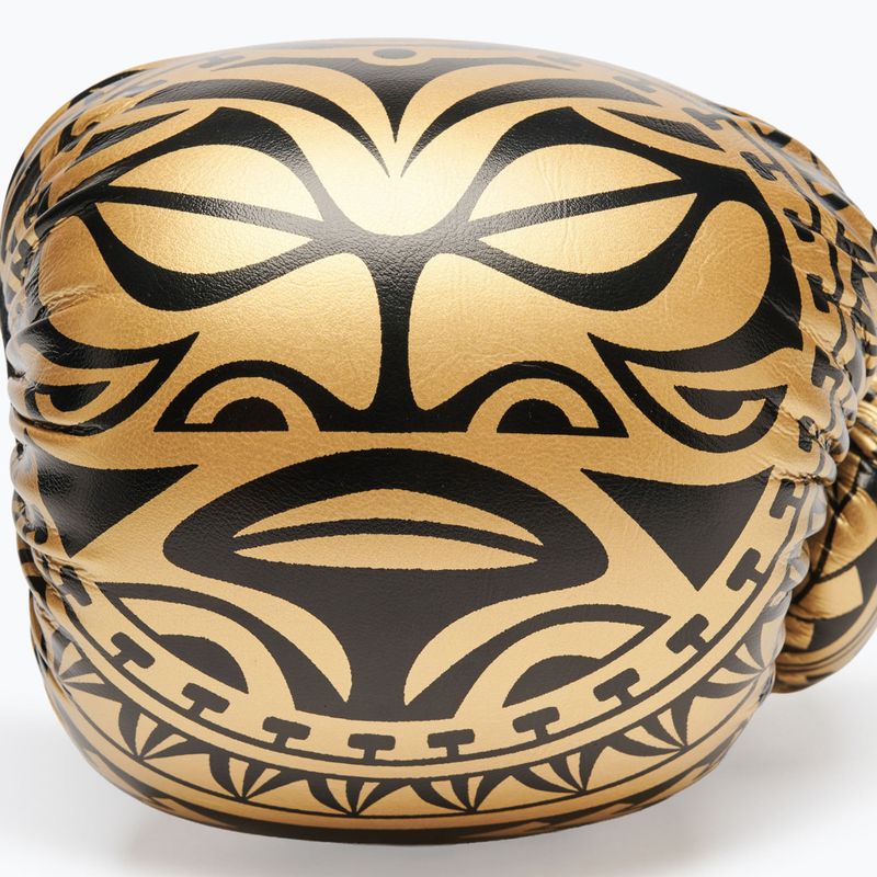 Boxerské rukavice LEONE 1947 Haka gold/golden 7