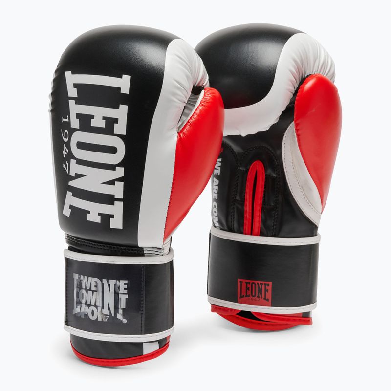 LEONE 1947 Logo Wacs Boxerské rukavice nero/black 5