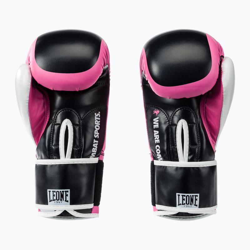 LEONE 1947 Logo Wacs Boxerské rukavice fucsia 2