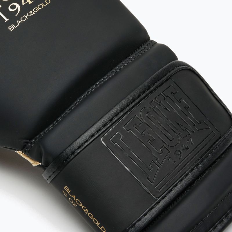 Boxerské rukavice LEONE 1947 Idol black 8