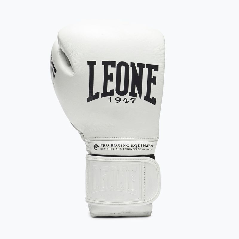 Boxerské rukavice LEONE 1947 The Greatest white 2