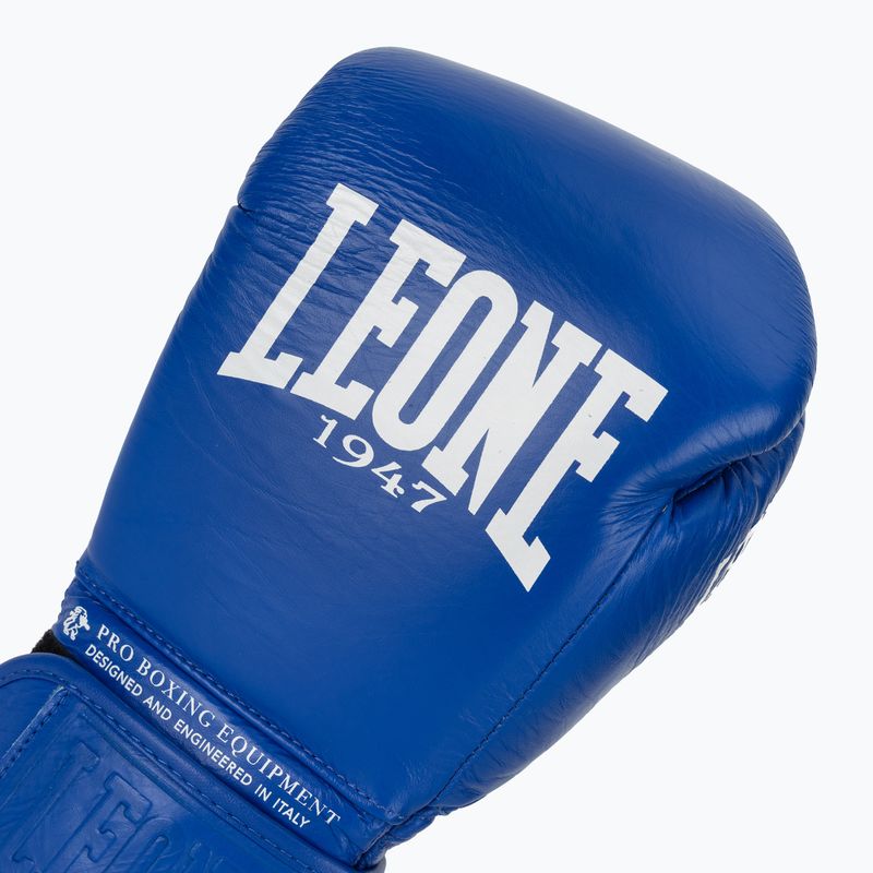Boxerské rukavice LEONE 1947 The Greatest blue 5
