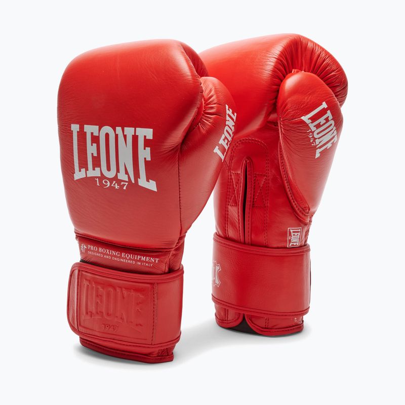 Boxerské rukavice LEONE 1947 The Greatest red