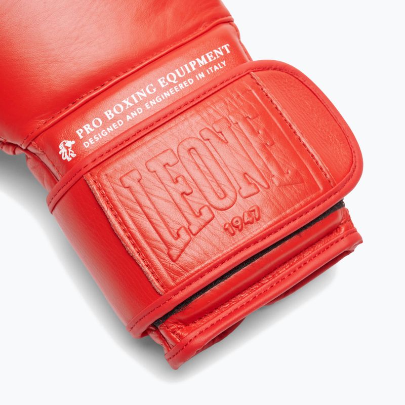 Boxerské rukavice LEONE 1947 The Greatest red 6
